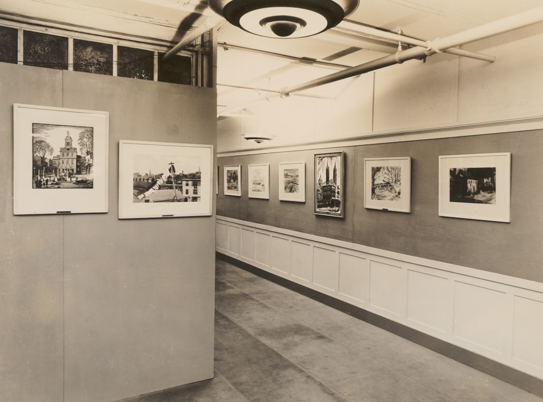 Exhibition hallway visual reference — well-presented display space